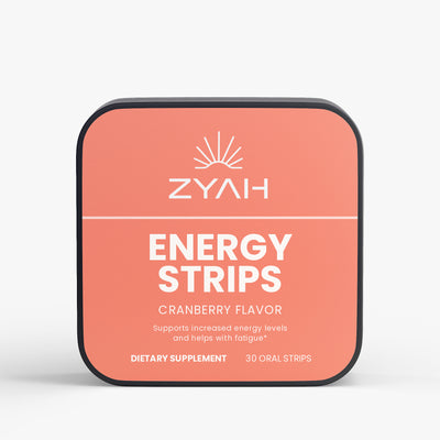 Zyah Energy Strips cranberry