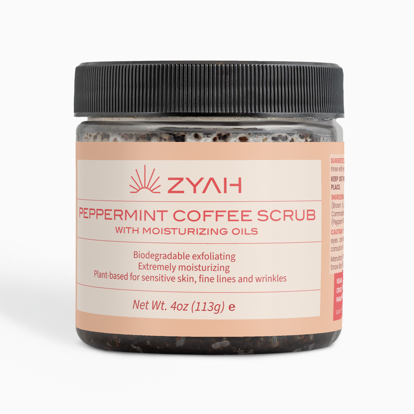 Peppermint Coffee Scrub