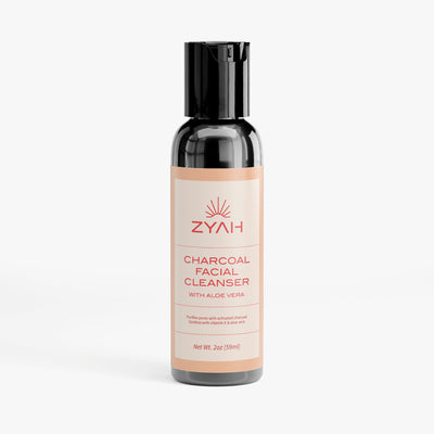 Zyah charcoal facial cleanser Clean skincare