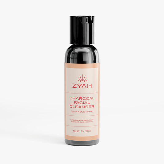 Zyah charcoal facial cleanser Clean skincare
