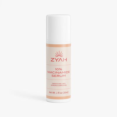 Zyah 10% Niacinamide Serum for a glowing skin  on a white background